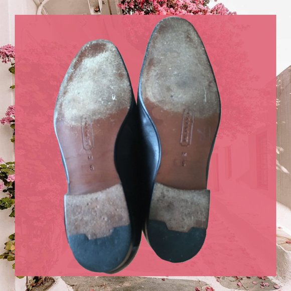 Italian Elegant Black Coach Loafers/Flats - Size 5 - Picture 5 of 5